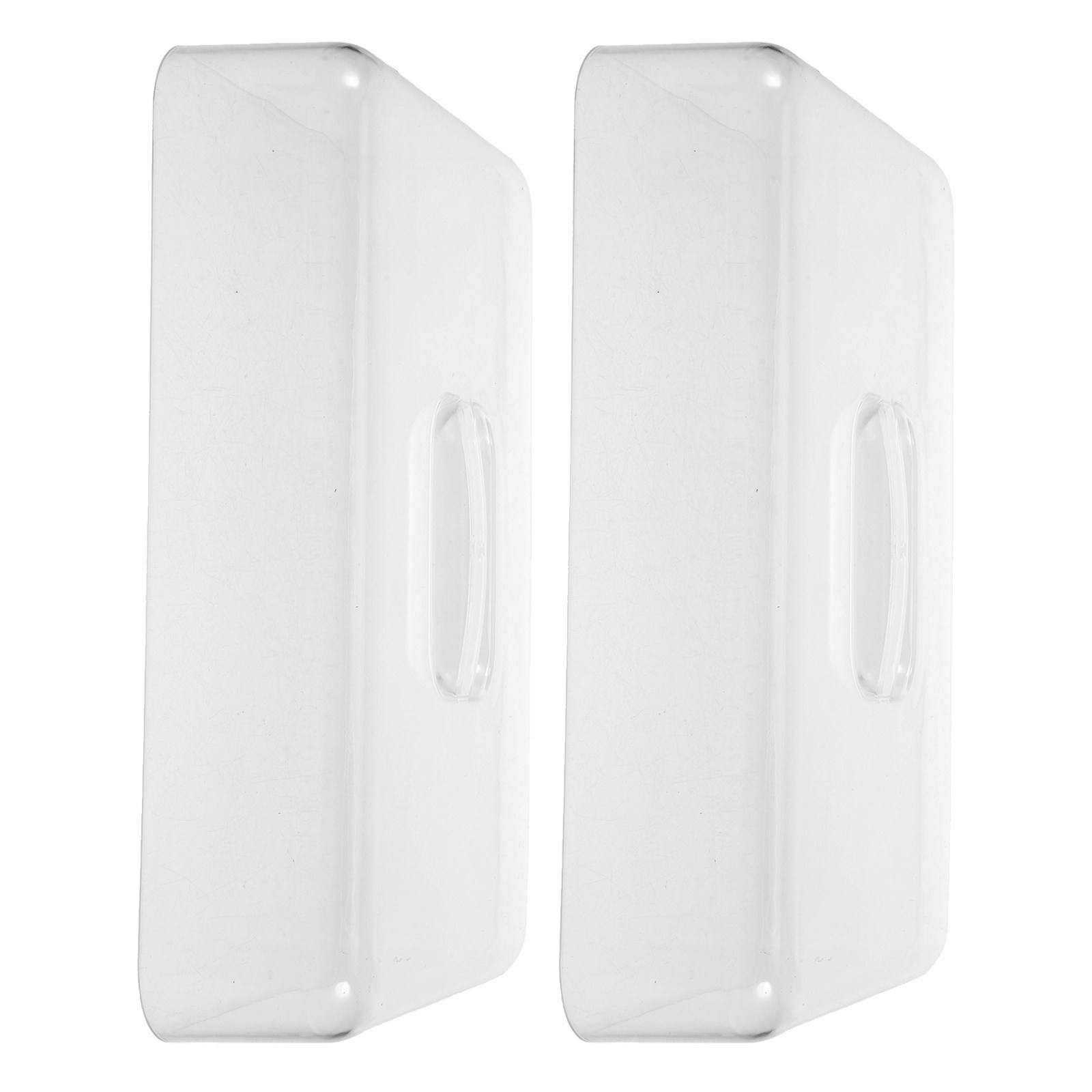 Plastic Dome Clear - 2Pcs Clear Acrylic Rectangular Cake Cover