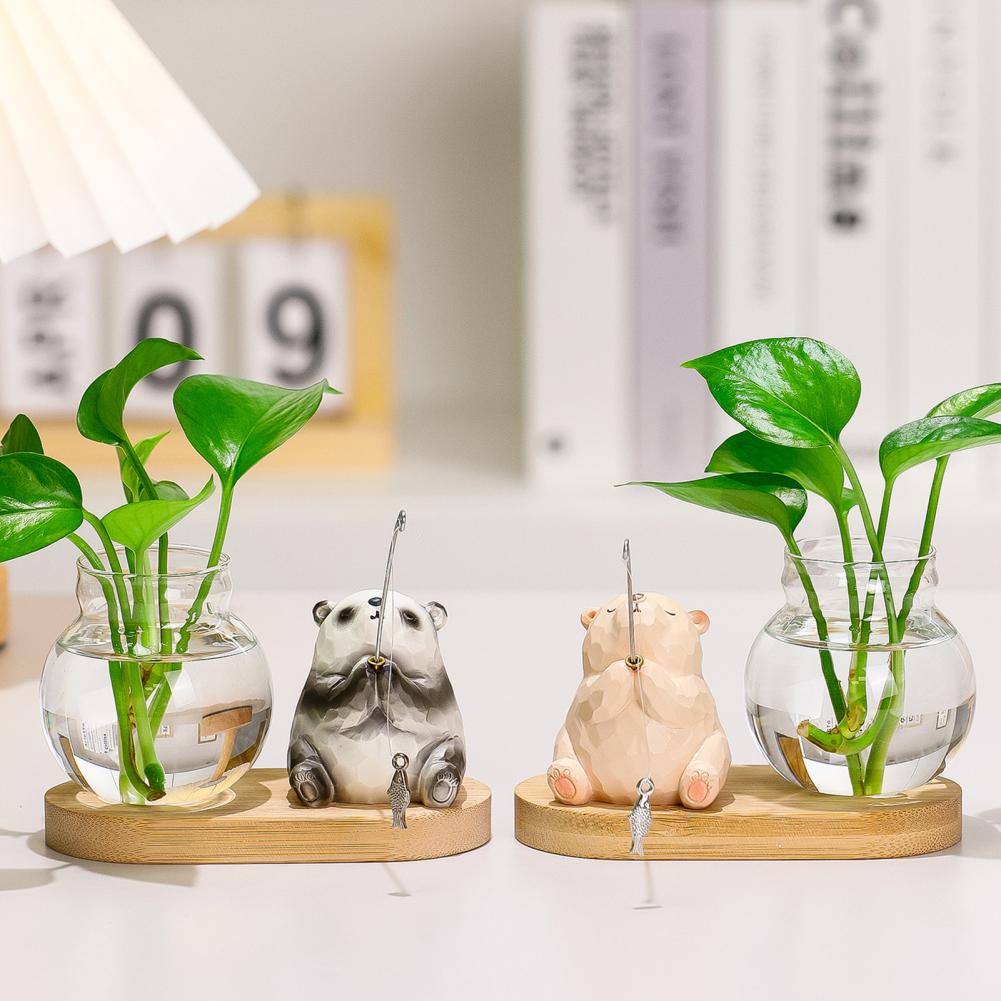 Cute Resin Figurines Mini Plan - Propagation Station Vase 리뷰 및 가격