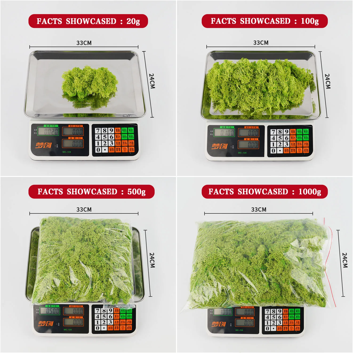 20-200g Artificial Green Plant - Sphagnum Moss Dry 리뷰 및 가격