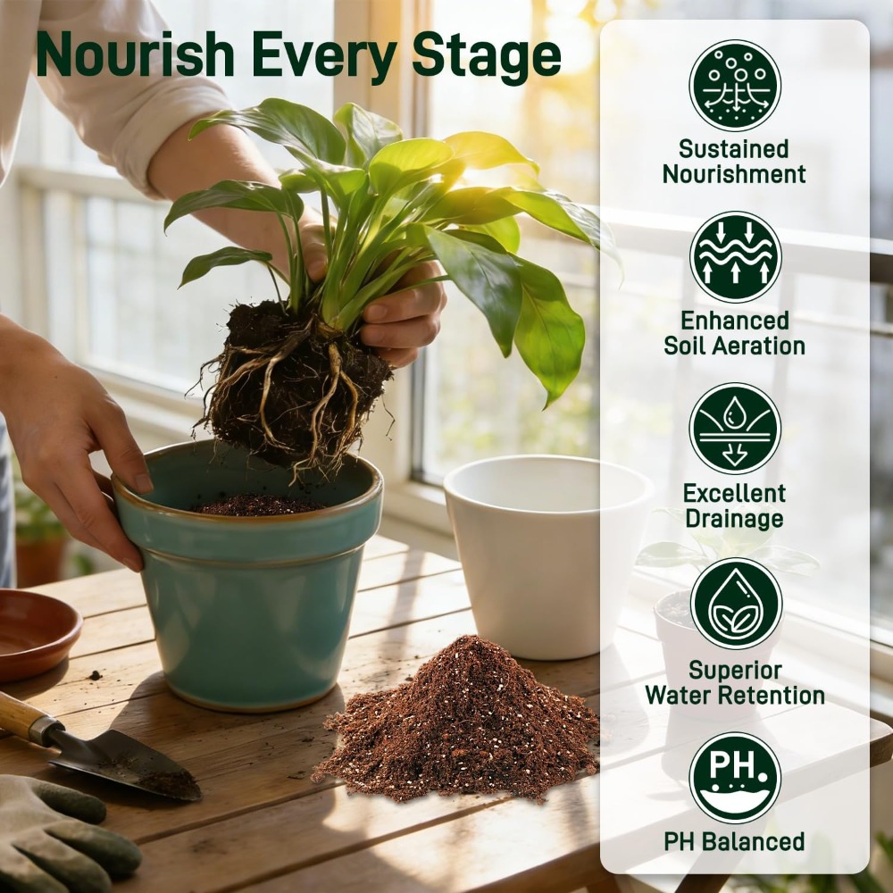3QT Potting Soil Mix for Indoo - Coco Perlite Mix 리뷰 및 가격