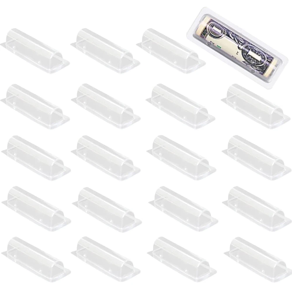 50/100pcs Money Card Holder Wi - Plastic Dome Clear 리뷰 및 가격