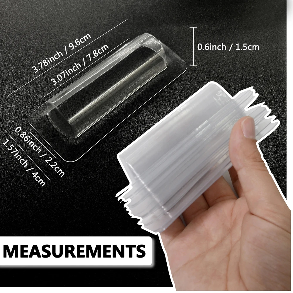 50/100pcs Money Card Holder Wi - Plastic Dome Clear 리뷰 및 가격