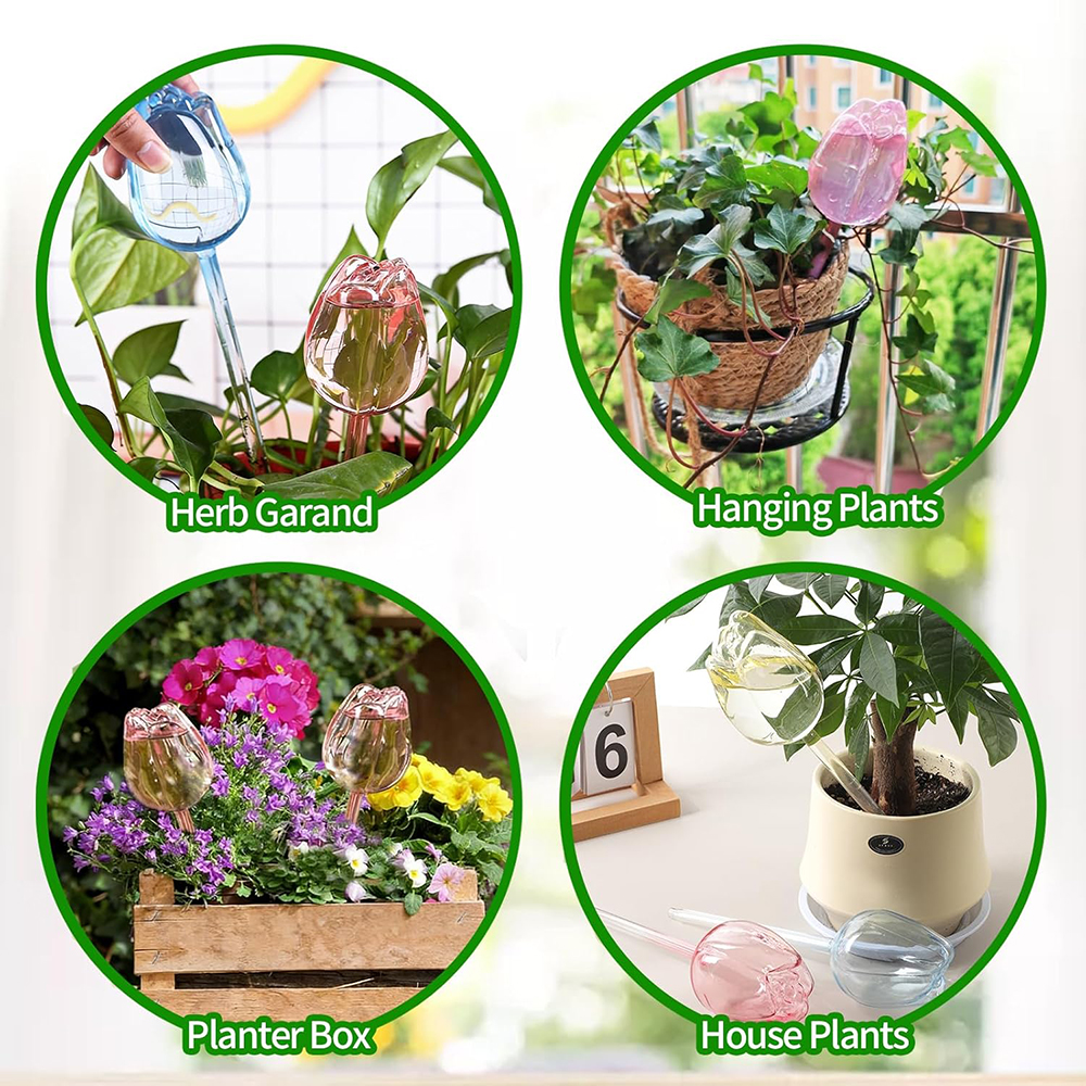 2/4pcs Tulip-Shaped Self-Water - Self Watering Insert 리뷰 및 가격