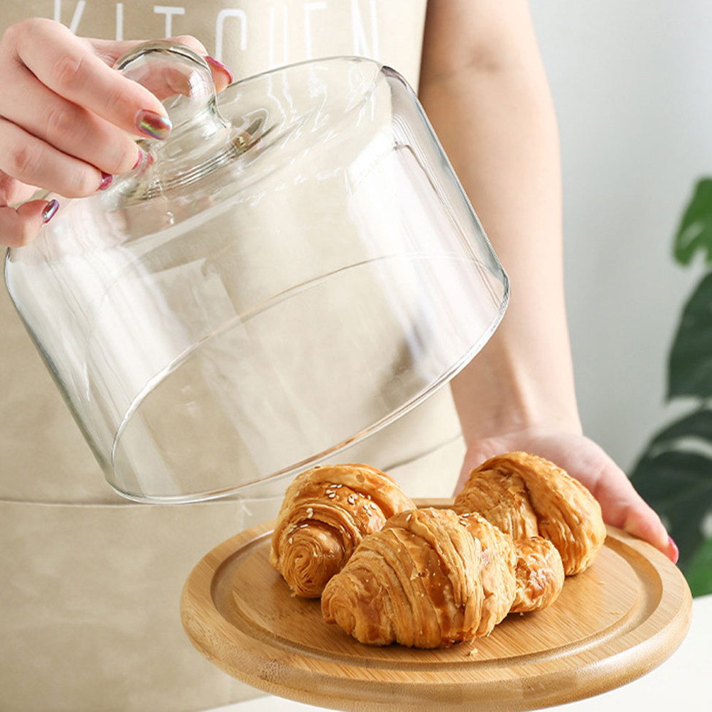 21Cm Clear Glass Cake Dome Cov - Plastic Dome Clear 리뷰 및 가격