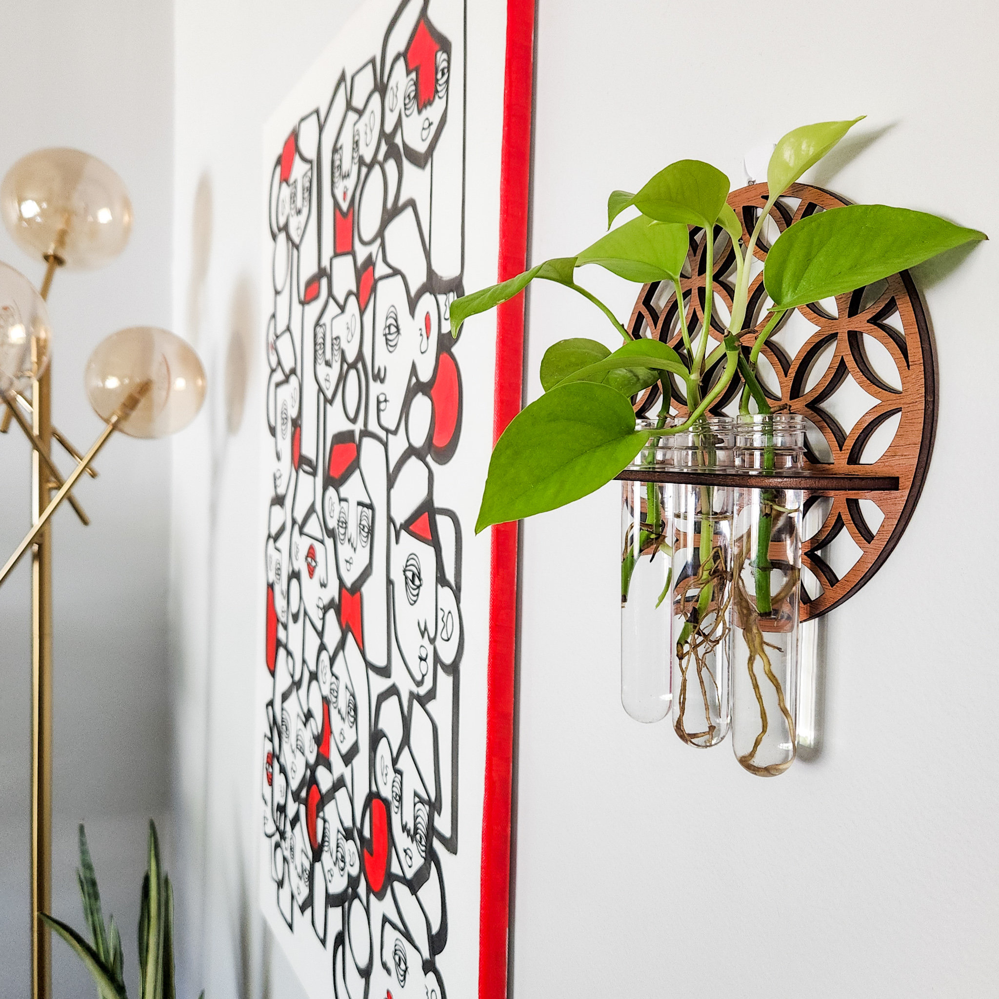 Garden Wall Planters Indoor Wo - Propagation Station Vase 리뷰 및 가격