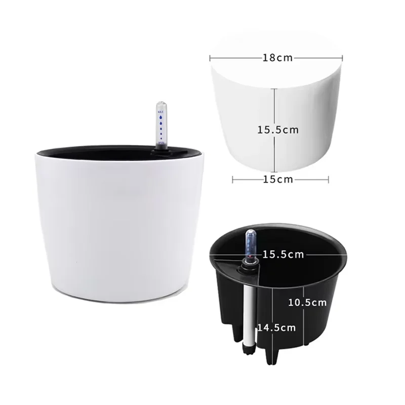 1PC Indoor Plastic Flowerpot S - Self Watering Insert 리뷰 및 가격
