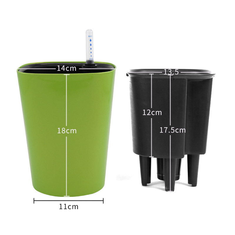 1PC Indoor Plastic Flowerpot S - Self Watering Insert 리뷰 및 가격