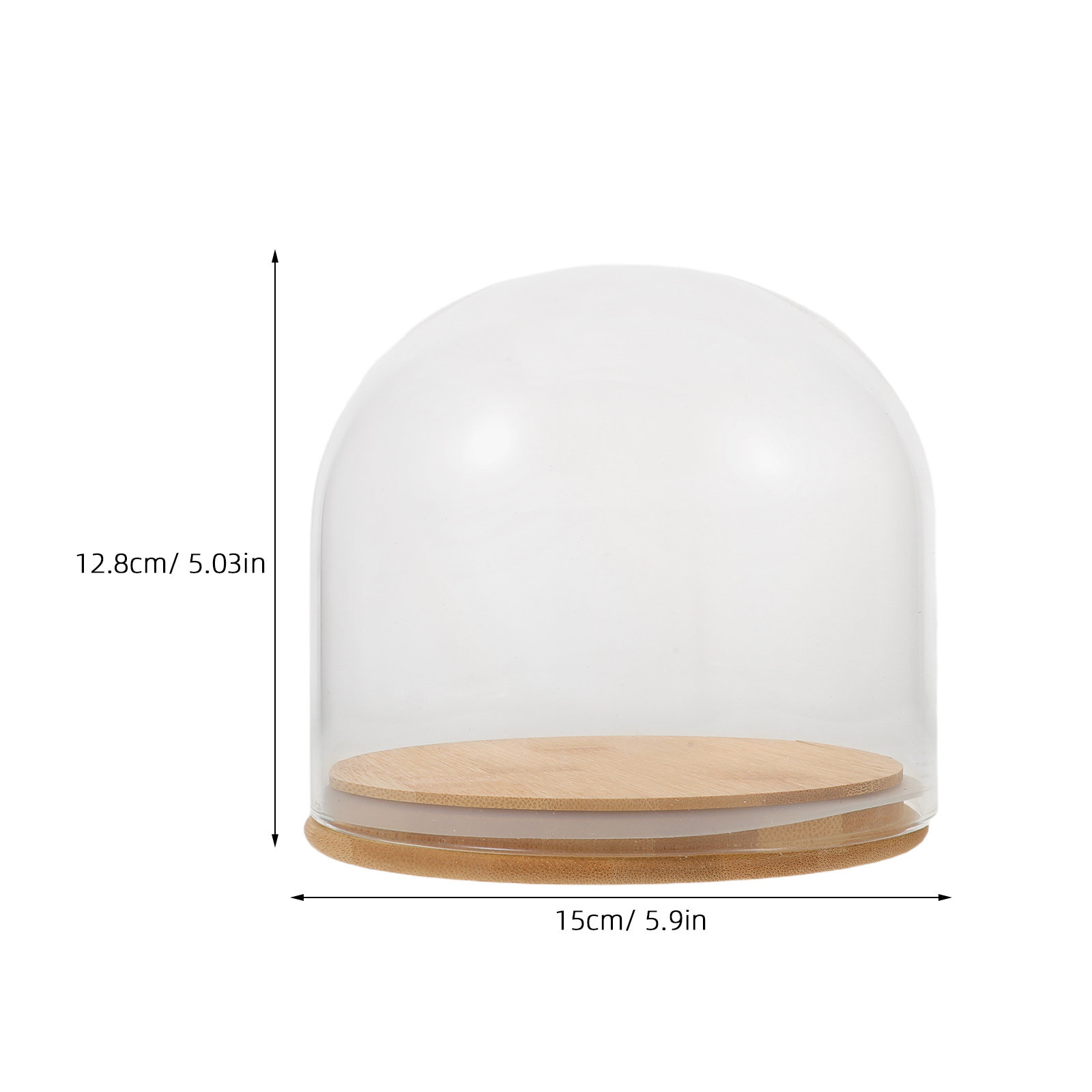 Clear Glass Dome Cloche with S - Plastic Dome Clear 리뷰 및 가격