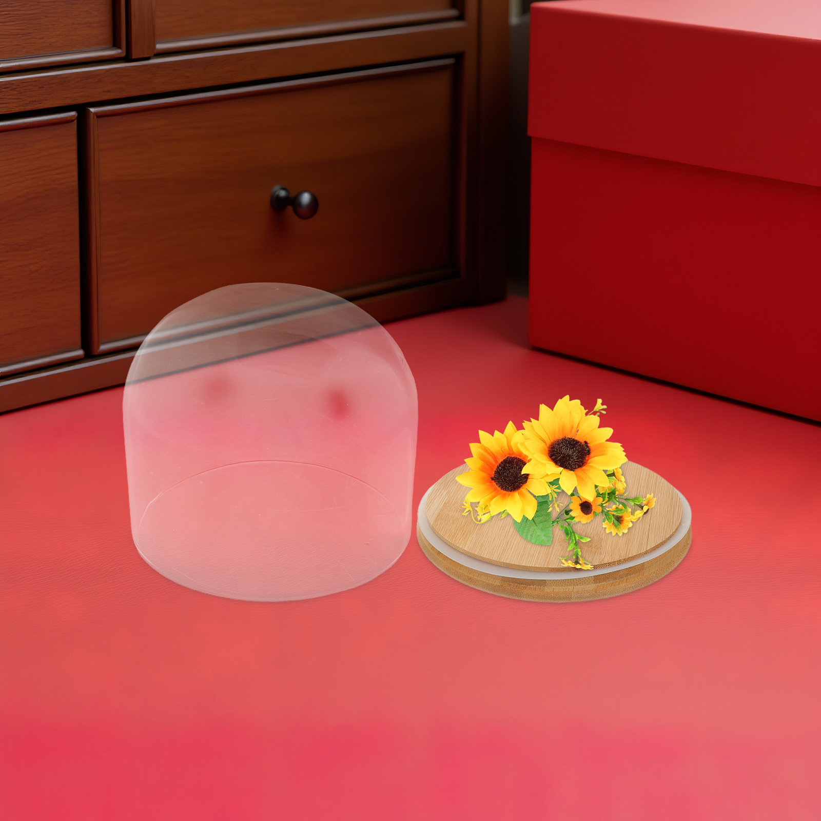 Clear Glass Dome Cloche with S - Plastic Dome Clear 리뷰 및 가격