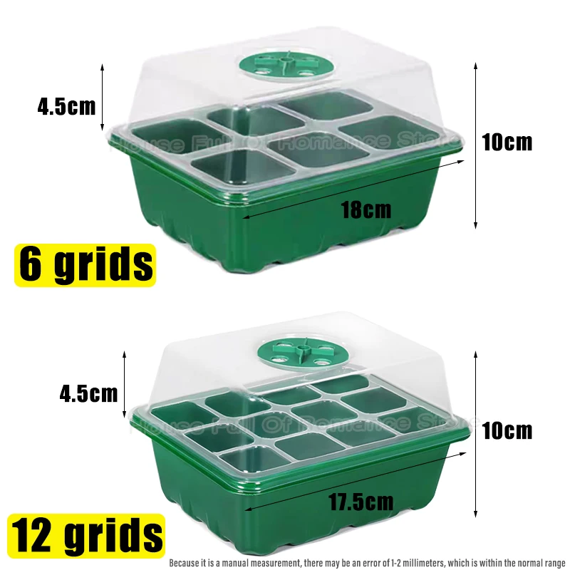 6/12 Grids Growing Starting Nu - Humidity Dome Kit 리뷰 및 가격