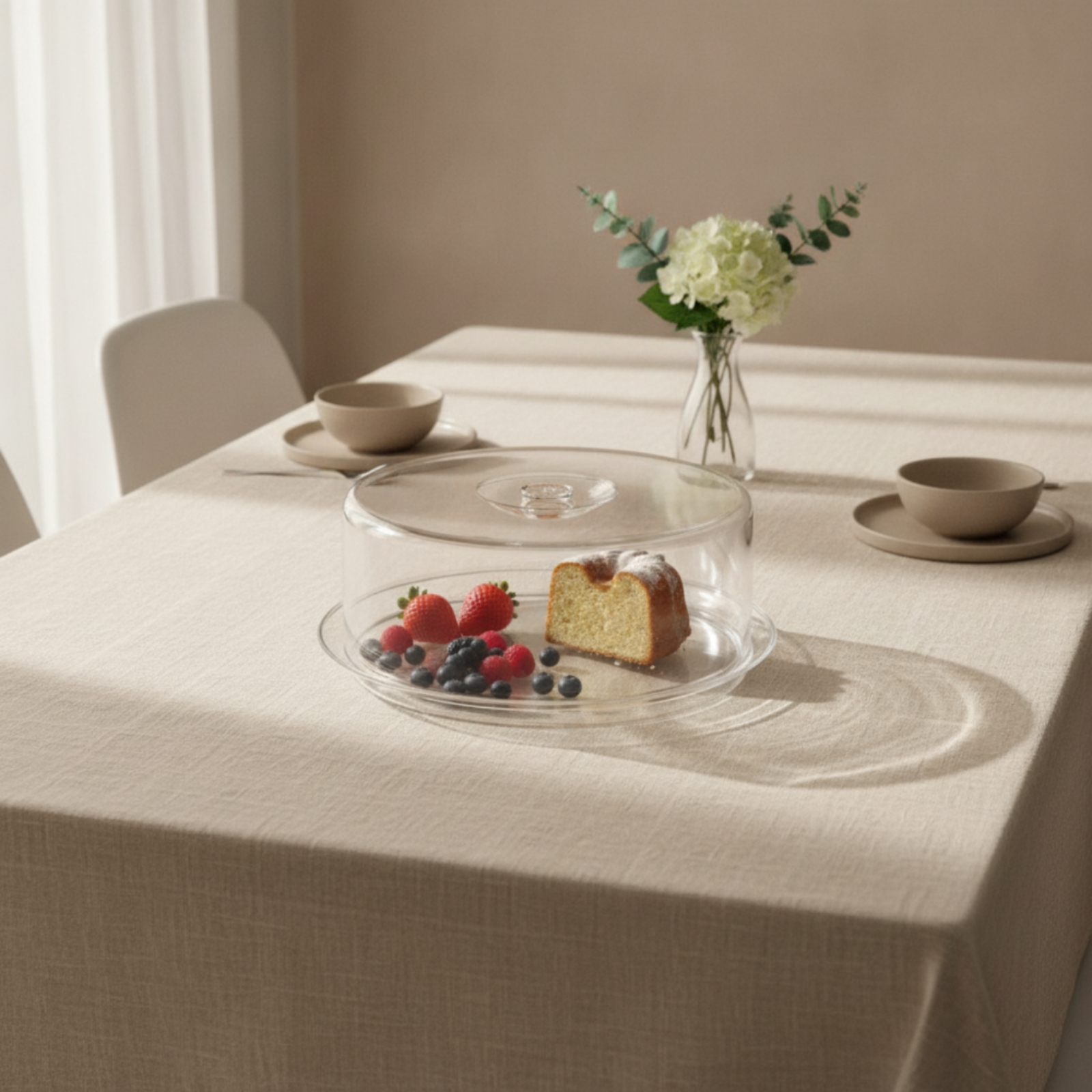 Food Cover with Base Dustproof - Plastic Dome Clear 리뷰 및 가격