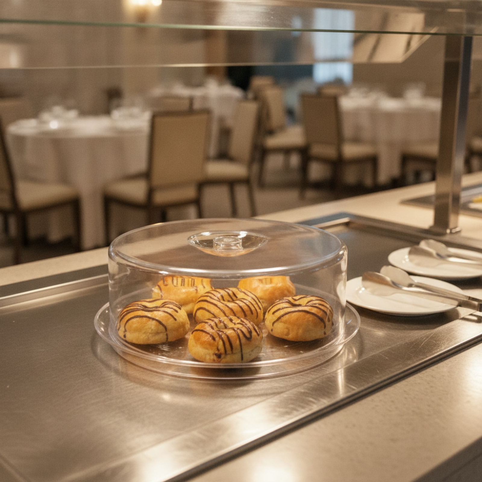 Food Cover with Base Dustproof - Plastic Dome Clear 리뷰 및 가격
