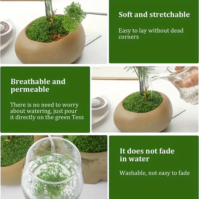 Green Fake Moss DIY Crafts Gra - Sphagnum Moss Dry 리뷰 및 가격