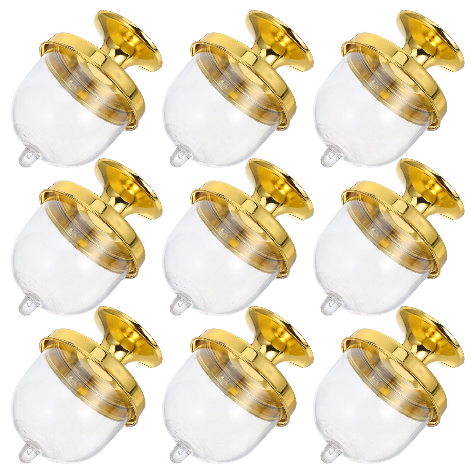 12pcs Mini Candy Box Plastic C - Plastic Dome Clear 리뷰 및 가격