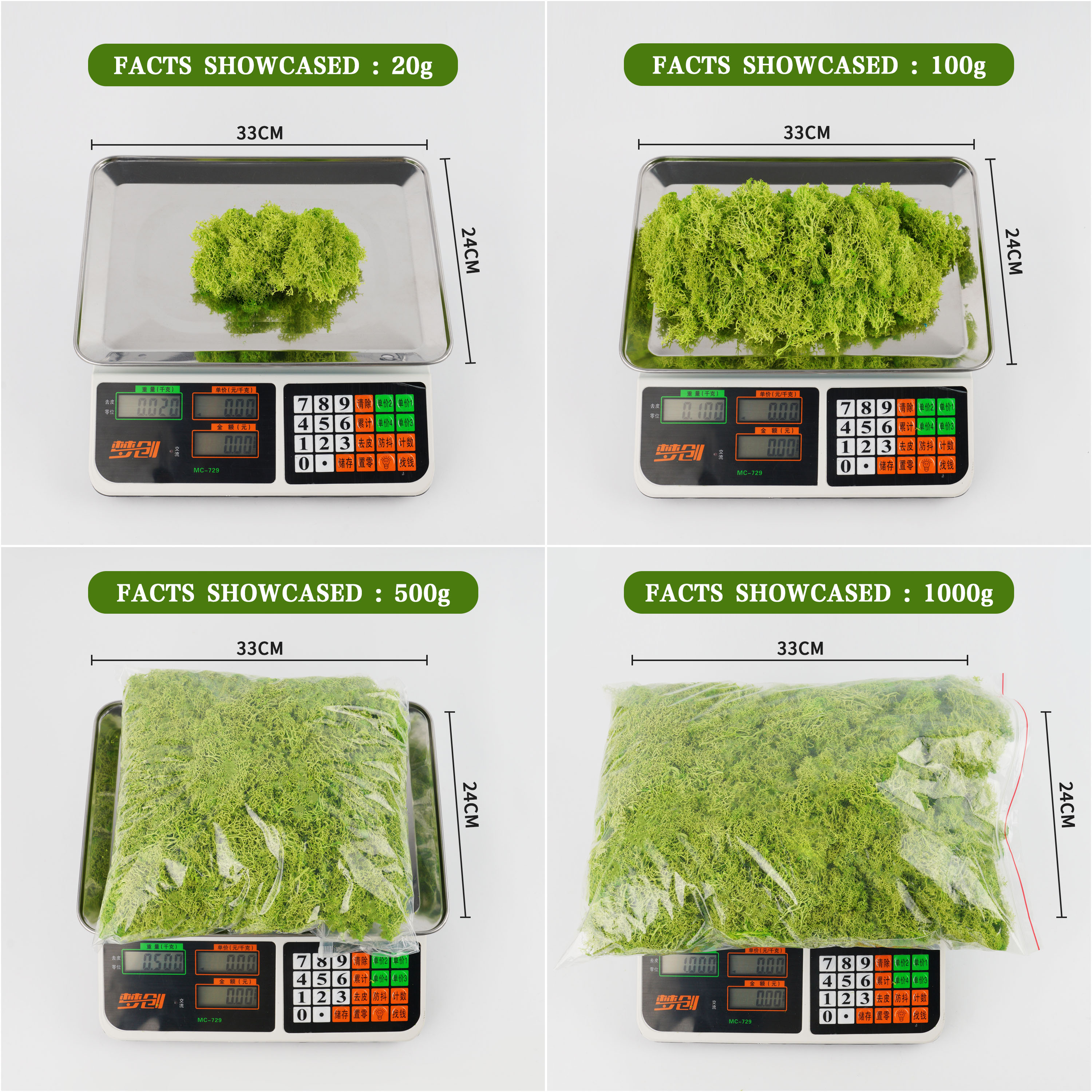 100/200/500g Eternal Life Moss - Sphagnum Moss Dry 리뷰 및 가격