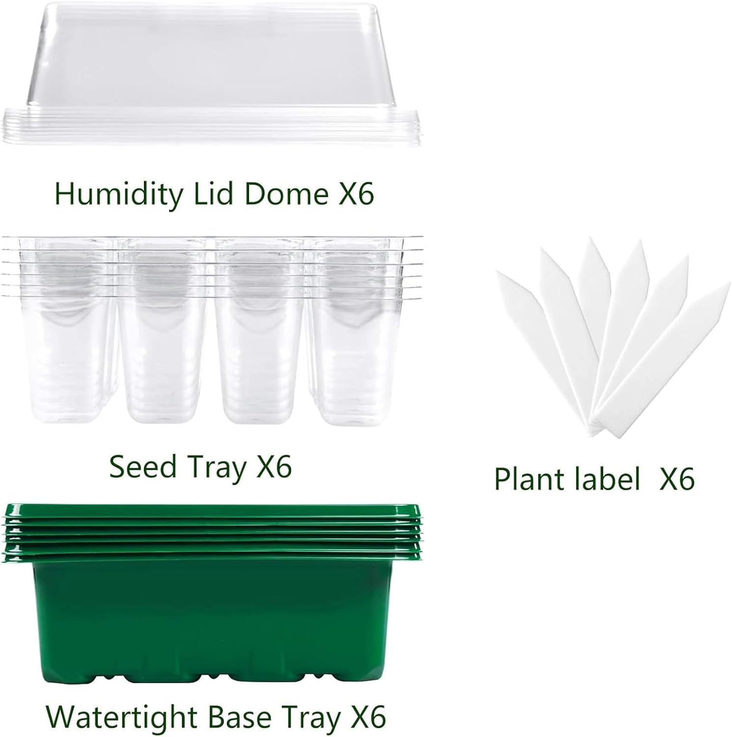 6-Pack Seed Starter Tray with  - Humidity Dome Kit 리뷰 및 가격