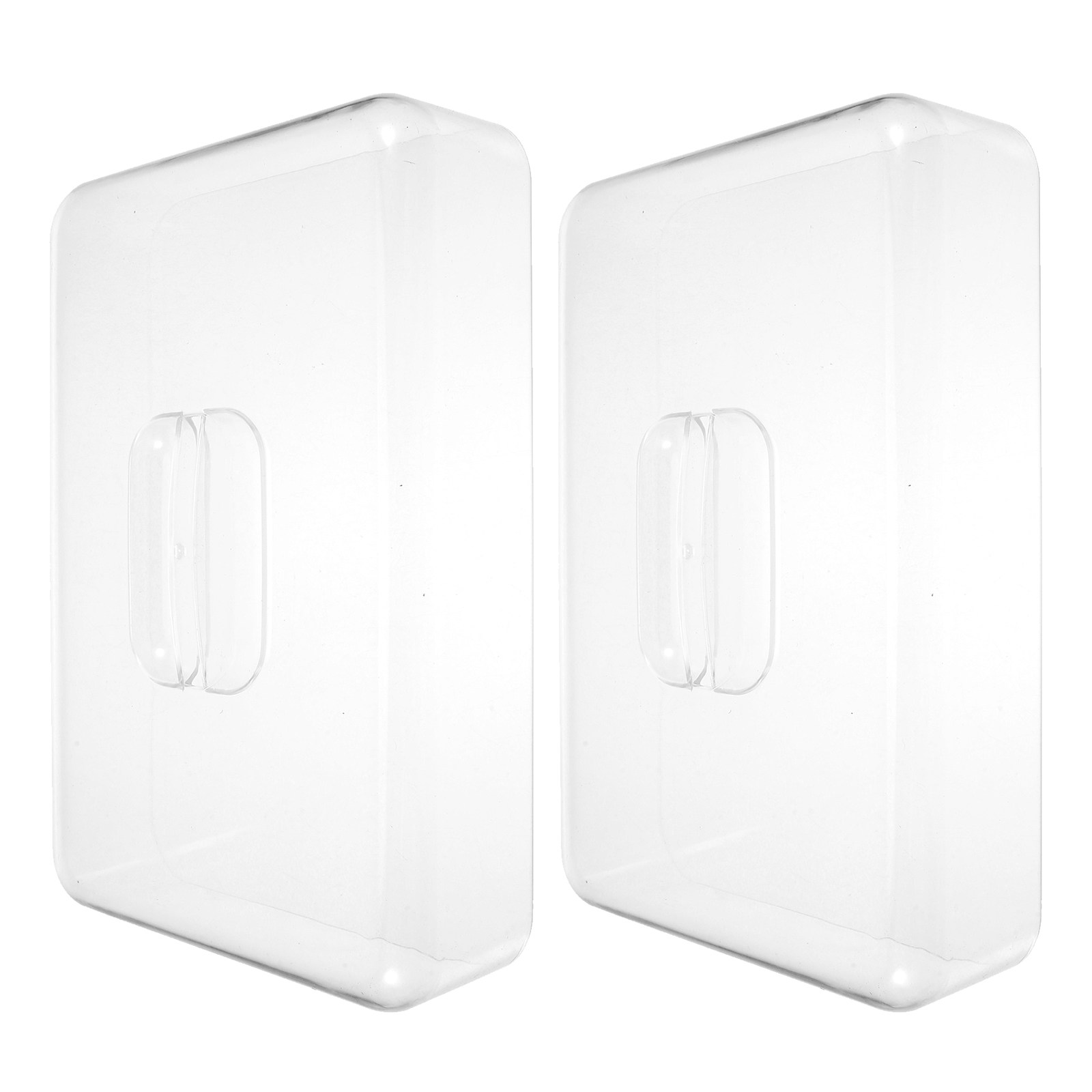 2Pcs Clear Acrylic Rectangular - Plastic Dome Clear 리뷰 및 가격
