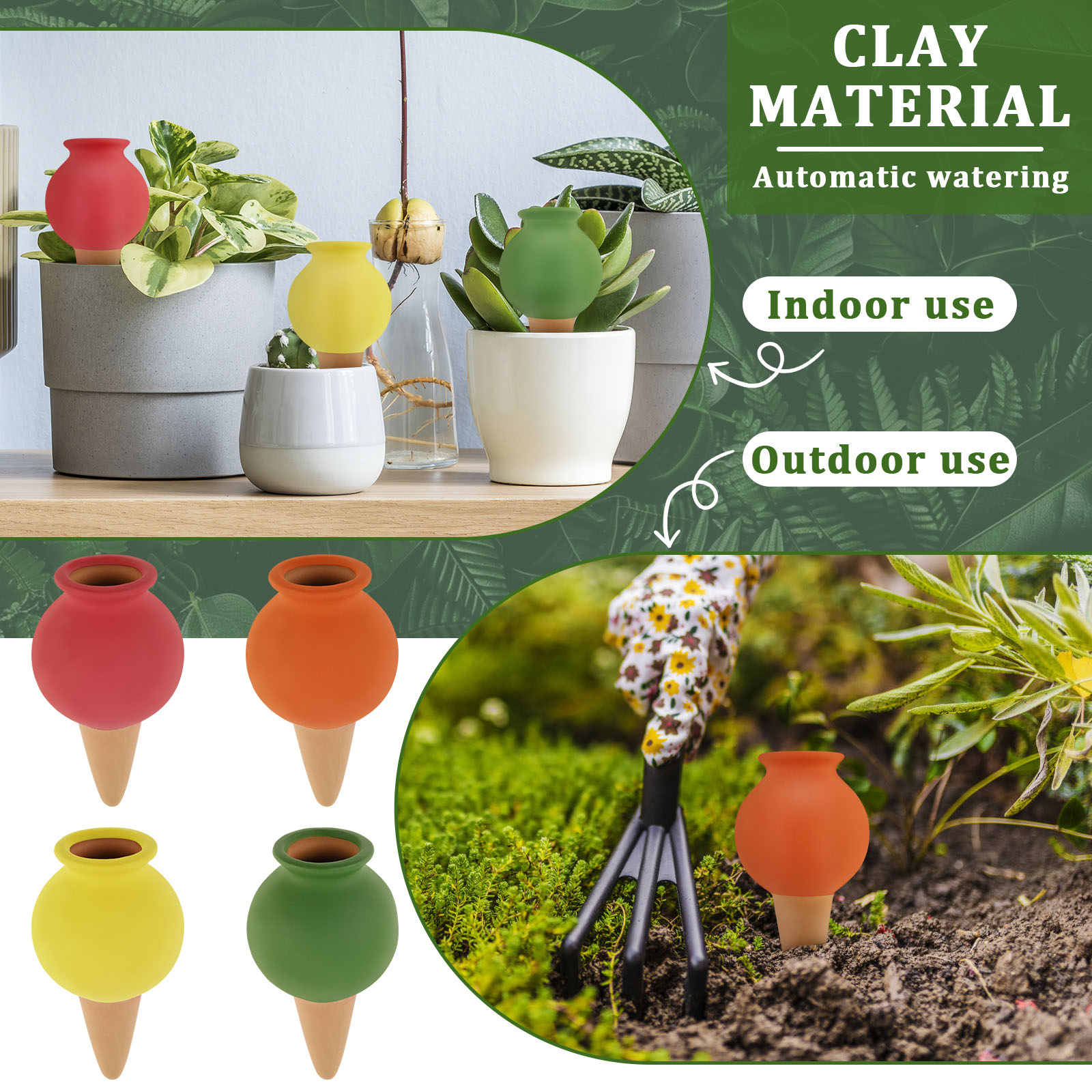 8Pcs Terracotta Self Watering  - Self Watering Insert 리뷰 및 가격