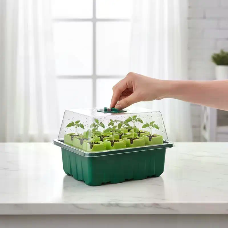 Seed Starter Tray With Humidit - Humidity Dome Kit 리뷰 및 가격