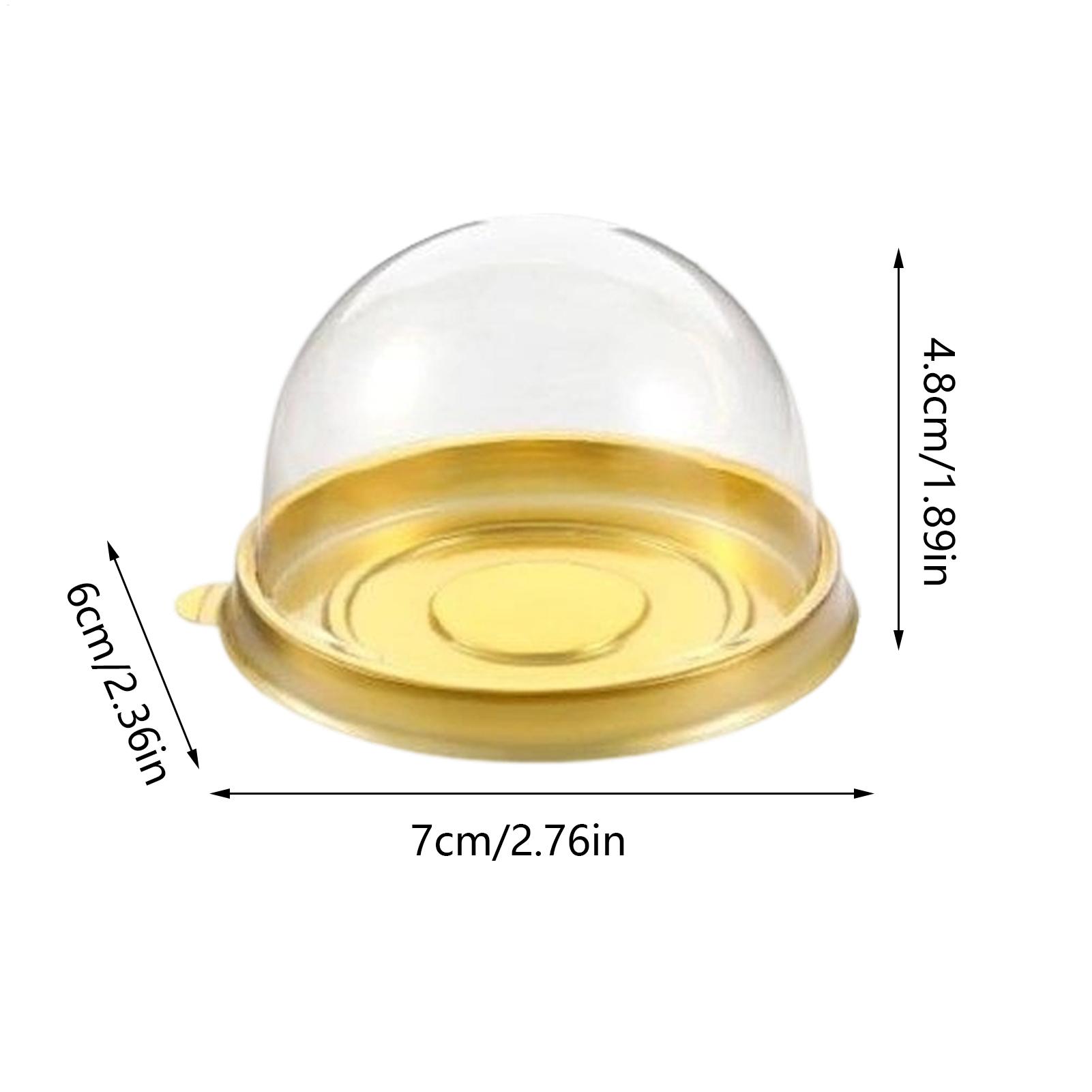 Cupcake Boxes 50pcs Clear Plas - Plastic Dome Clear 리뷰 및 가격