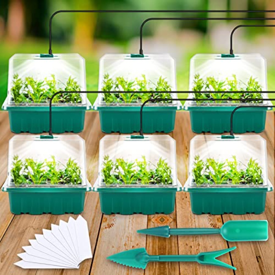 Seed Starter Tray with Light,  - Humidity Dome Kit 리뷰 및 가격