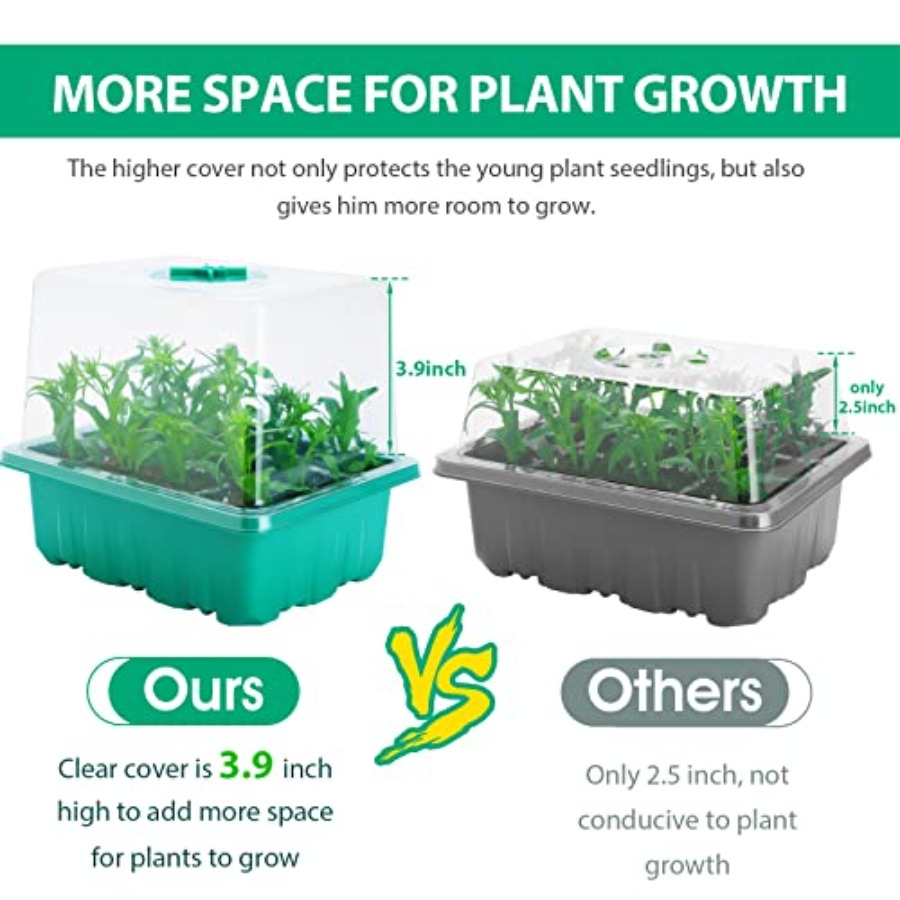 Seed Starter Tray with Light,  - Humidity Dome Kit 리뷰 및 가격